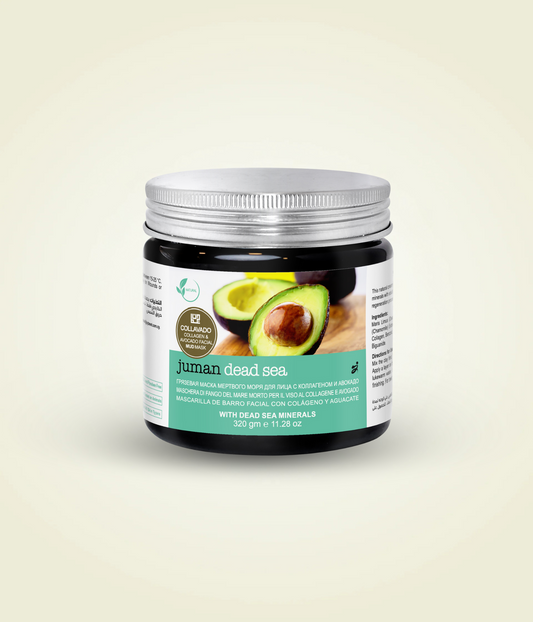 Collagen & Avocado Facial Mud Mask with Dead Sea Minerals