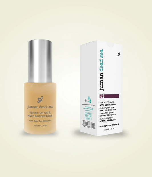 Serum for Face, Neck & Under Eyes with Dead Sea Minerals